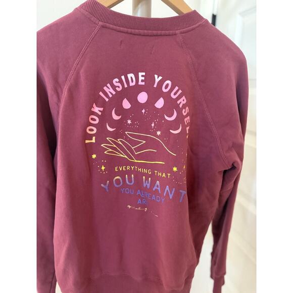 Spiritual Gangster Everything You Want Classic Sweatshirt Size Medium - Picture 4 of 9